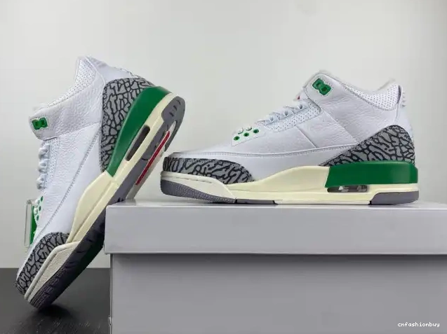 CK9246-136 3 Jordan Retro Green (W) Lucky 0630